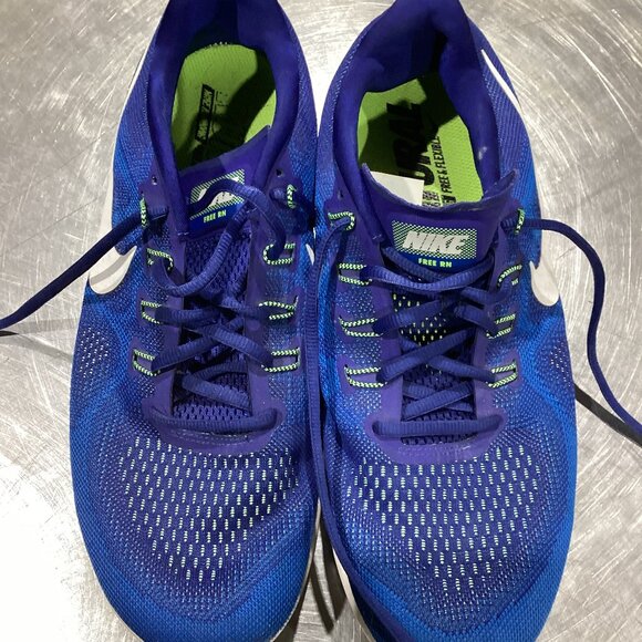 Nike Free RN Running Shoes | Men’s Size 10 | Blue & Green - Picture 1 of 5